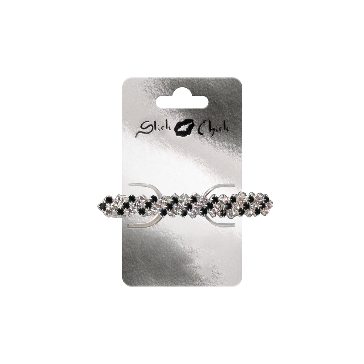 324_SilverDiamonteeHairClip